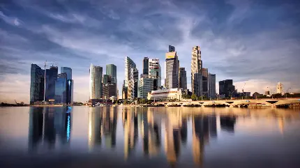 جدیدترین تصویر پایتخت جزیره ای کشور سنگاپور با کیفیت اچ دی