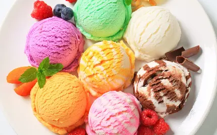 گوگولی ترین تصویر خام از بستنی اسکوپی دسر تابستانی محبوب کودکان
