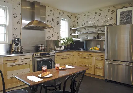  بک گراند فوق العاده قشنگ از آشپزخانه مدرن و زیبا 
