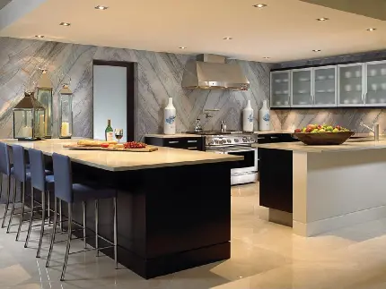 42 طراحی دکوراسیون آشپزخانه مدرن برای خانه های شیک و لاکچری
