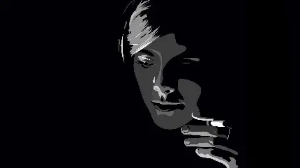 عکس سیگار در دست پسر طبیعی