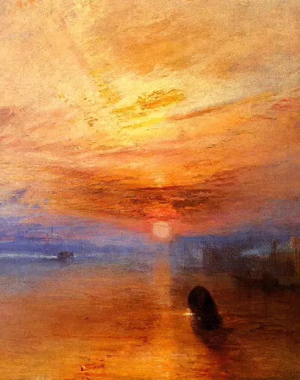 عکس اثر حیرت اور و هنرمندانه از ویلیام ترنر William Turner 