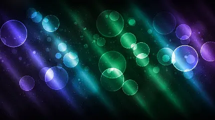 تصویر زمینه برای لپ تاپ ایسوس با طرح حباب های فانتزی 