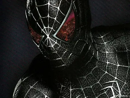 دانلود تصویر زمینه فوق جذاب مرد عنکبوتی مشکی برای لپ تاپ
