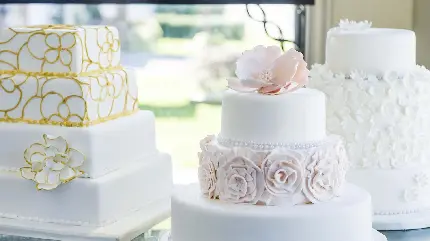 عکس جدید مدل کیک عروسی فوق العاده زیبا و دوست داشتنی