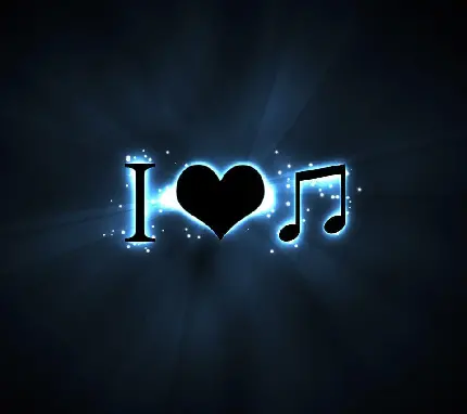 عکس پروفایل خاص I Love Music مناسب واتساپ و تلگرام