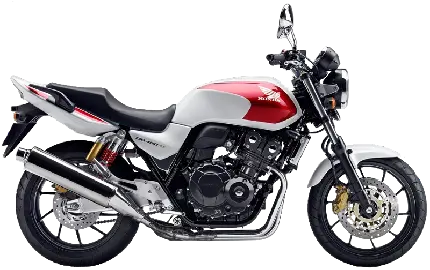 چاپ پوستر تصویر تماشایی موتور Honda CB1300 در زمینه سفید رنگ