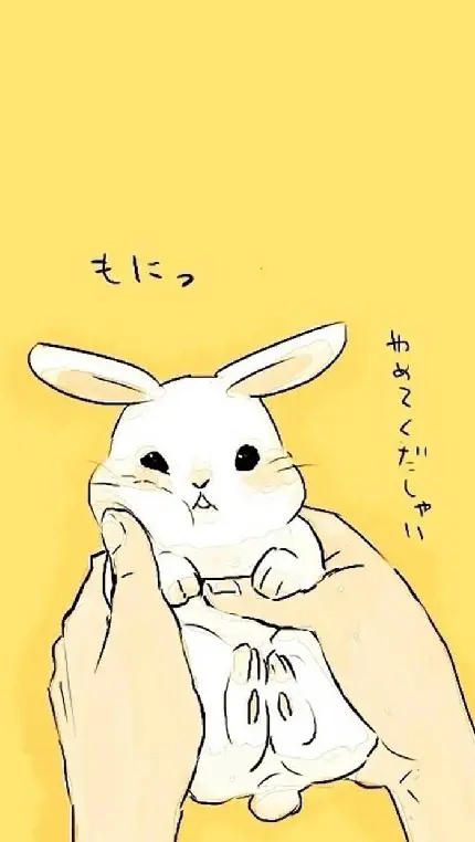 جدیدترین بک گراند خرگوش کارتونی دوست داشتنی برای موبایل 