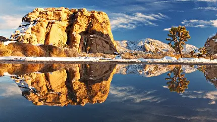 والپیپر زیبا از کوه بسیار عظیم با زیبای وصف ناپذیر 