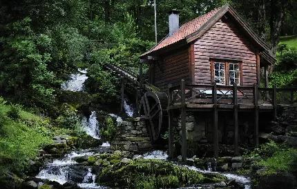 عکس رودخانه زیبا