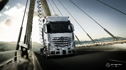 قاب ناب کامیون Mercedes Benz Actros ساخت کشور آلمانی دایملر
