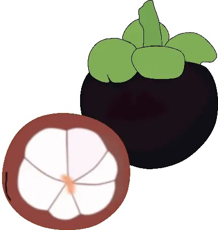 ایده طرح نقاشی ساده میوه ترگیل برای کودکان با سه رنگ 