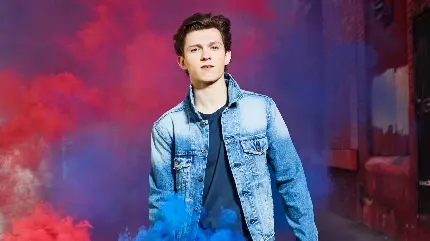 عکس جدید تام هالند Tom Holland بازیگر معروف فیلم اسپایدر من 