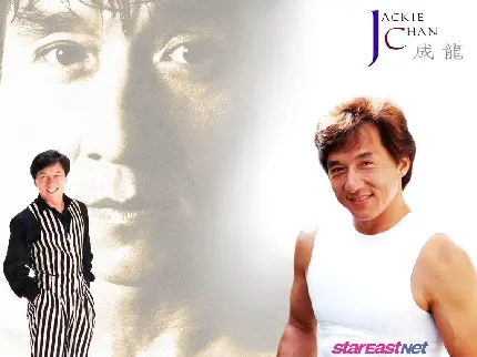 عکس استوک پوستر جکی چان هنرپیشه مشهور هنگ کنگی رزمی کار در سینما