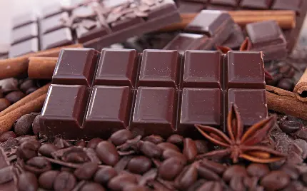 عکس استوک منحصر به فرد شکلات تخته ای با کیفیت HD