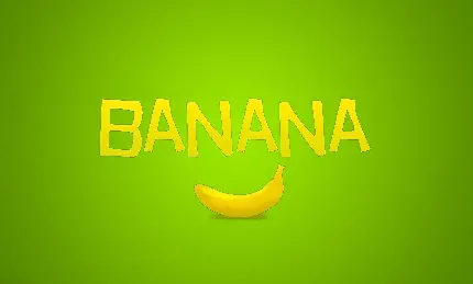 عکس زمینه فانتزی موز Banana 4k برای پروفایل 