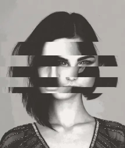 عکس سیاه سفید فانتزی دخترانه