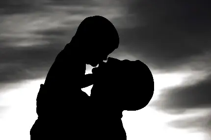  تصویر استوک فوق العاده زیبای سیاه و سفید پدر و پسر بدون متن  