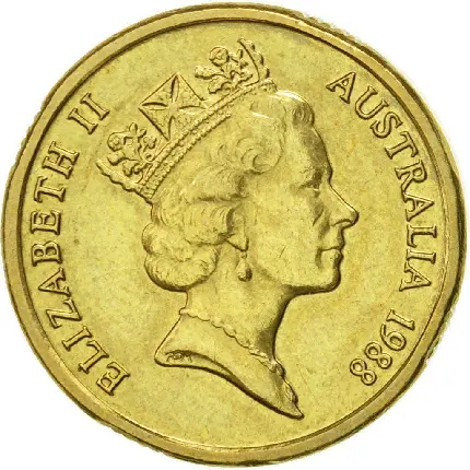 عکس سکه انگلیسی با عکس ملکه الیزابت با عالی ترین کیفیت 