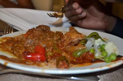 دانلود عکس غذای اصلی شهر معروف آنگولا در قاره آفریقا