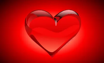 قشنگ ترین پروفایل قلب شیشه ای قرمز برای دختر خانم های کیوت