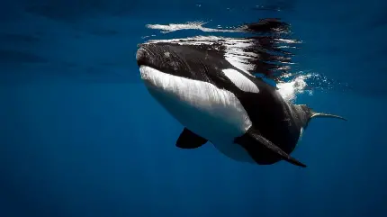 عکس نهنگ قاتل برای پست و استوری روز جهانی نهنگ قاتل