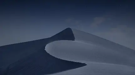 عکس آسمان شب با ماه و ستاره