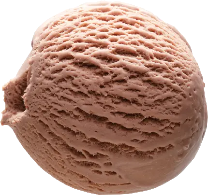 ساده ترین تصویر آپلود شده از یک اسکوپ بستنی شکلاتی 