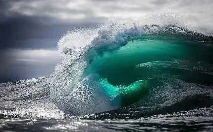عکس زمینه ویندوز از بلای عظیم طبیعی امواج سونامی در اقیانوس آرام و هند