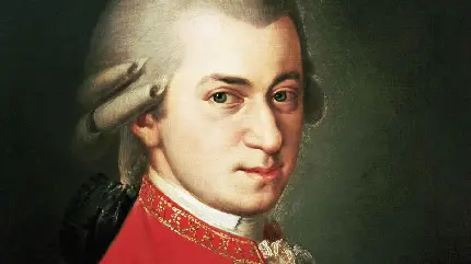 عکس های موتسارت آهنگساز اتریشی و موسیقی‌دان با کیفیت بالا