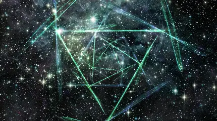 عکس آسمان شب واقعی