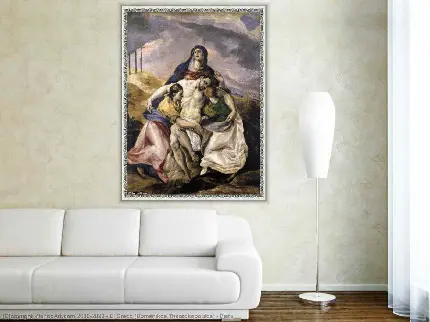 عکس تابلو نقاشی شده از اثار ال گرکو El Greco 