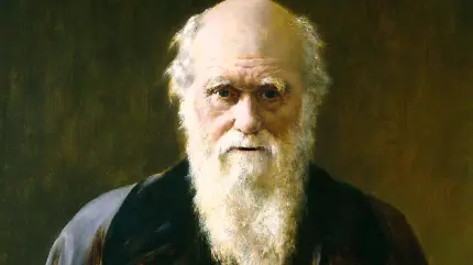 چاپ پوستر دانلود عکس ساده و بدون ادیت و متن چارلز داروین Charles Darwin 