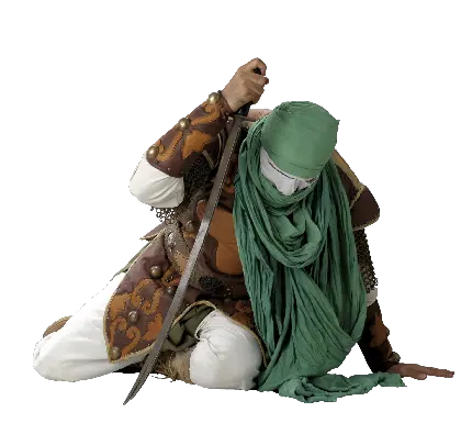 تصویر لباس تعزیه امام حسین در جدیدترین مراسم محرم امسال