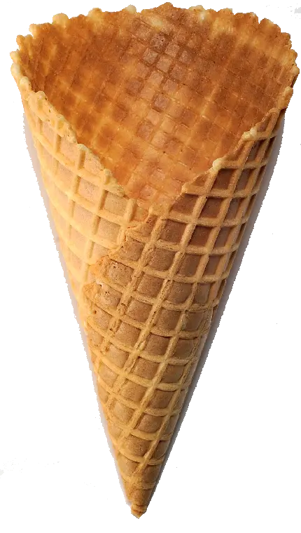 عکس ساده قیف بستنی قیفی بدون بستنی با بالاترین کیفیت 