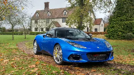 عکس Evora GT 410 آبی بهترین خودروی شرکت انگلیسی لوتوس