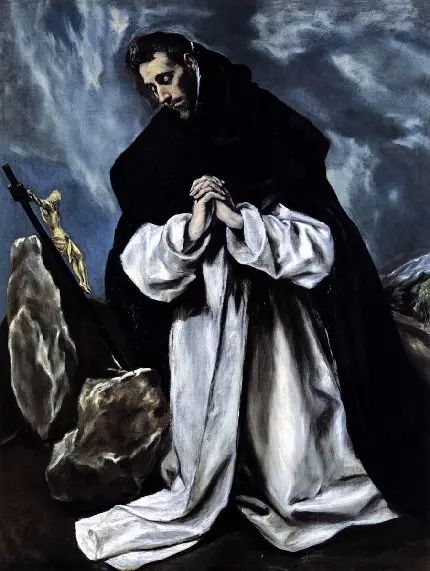 تابلو نقاشی مقدس مسیح برای علاقه مندان به اثار ال گرکو