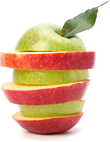 عکس هنری از میوه سیب مفید برای سلامتی برای inshot