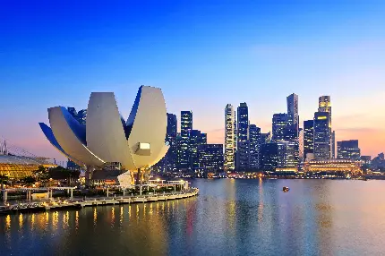 عکس کشور کوچک و پیشرفته سنگاپور برای پست و استوری اینستاگرام