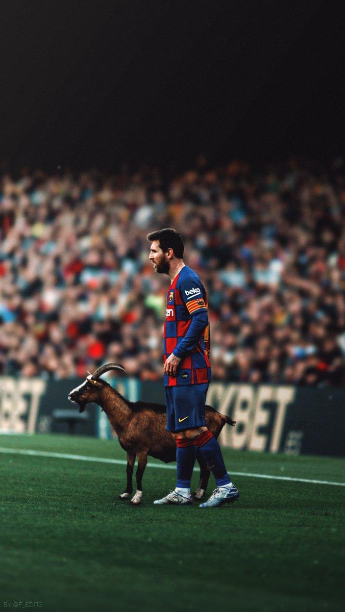 عکس باکیفیت جدید مسی با بز Goat در دنیای فوتبال و ورزش 