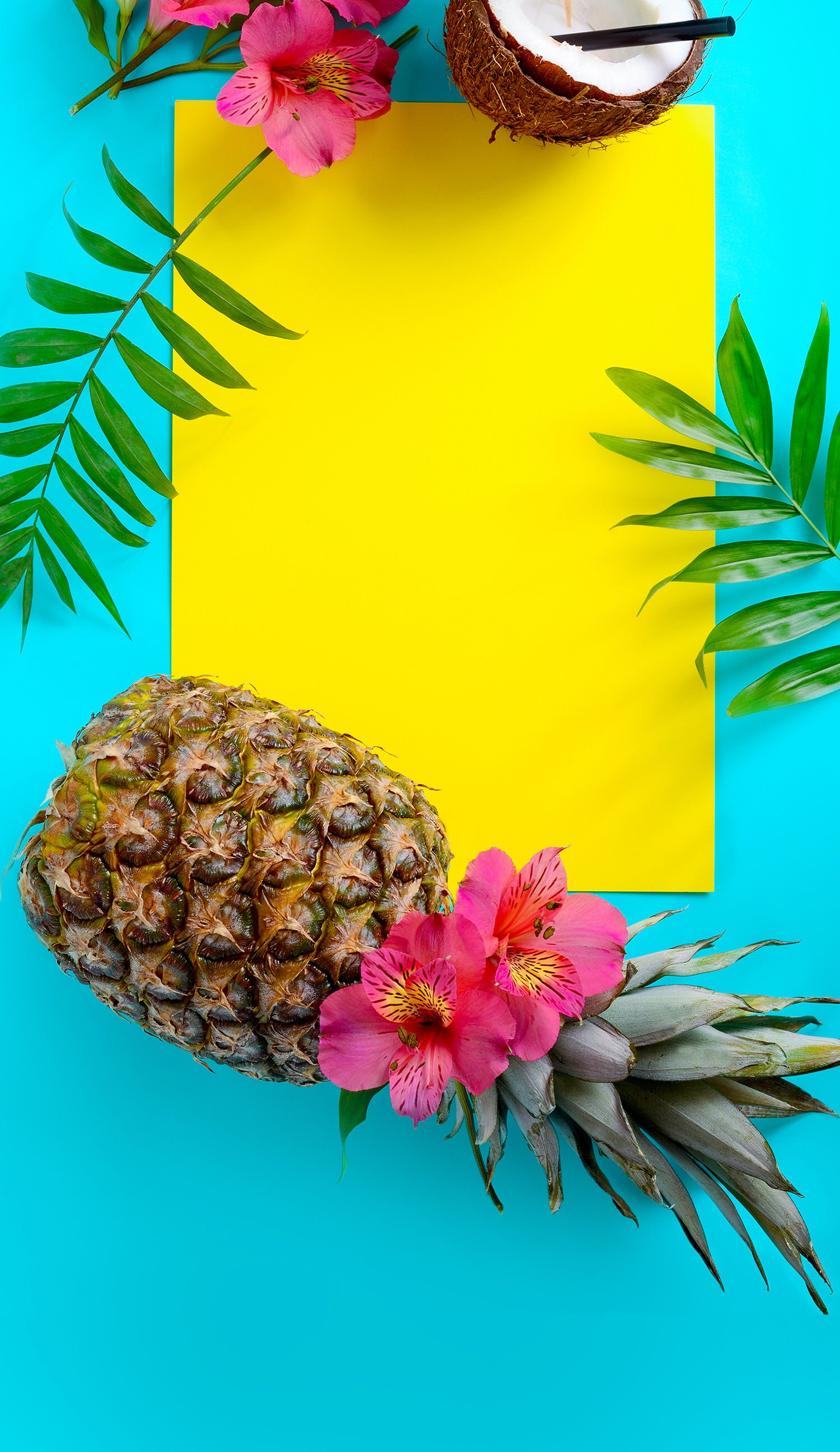 تصویر خام قشنگ و رنگارنگ میوه های تابستانی مناسب نوشتن متن انگیزشی کانال