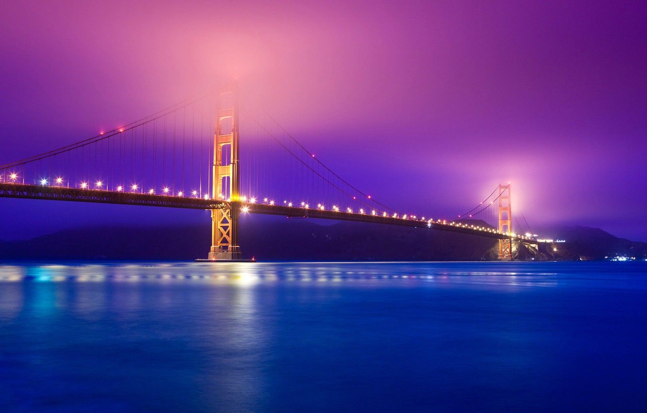 زیباترین تصویر گرفته شده از پل گلدن گیت در سانفرانسیسکو 