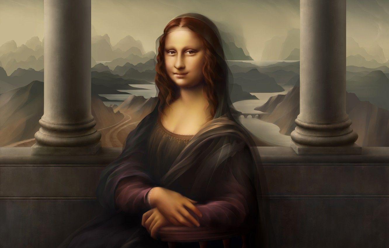 دانلود معروف ترین اثر هنری لئوناردو داوینچی با عنوان مونالیزا 