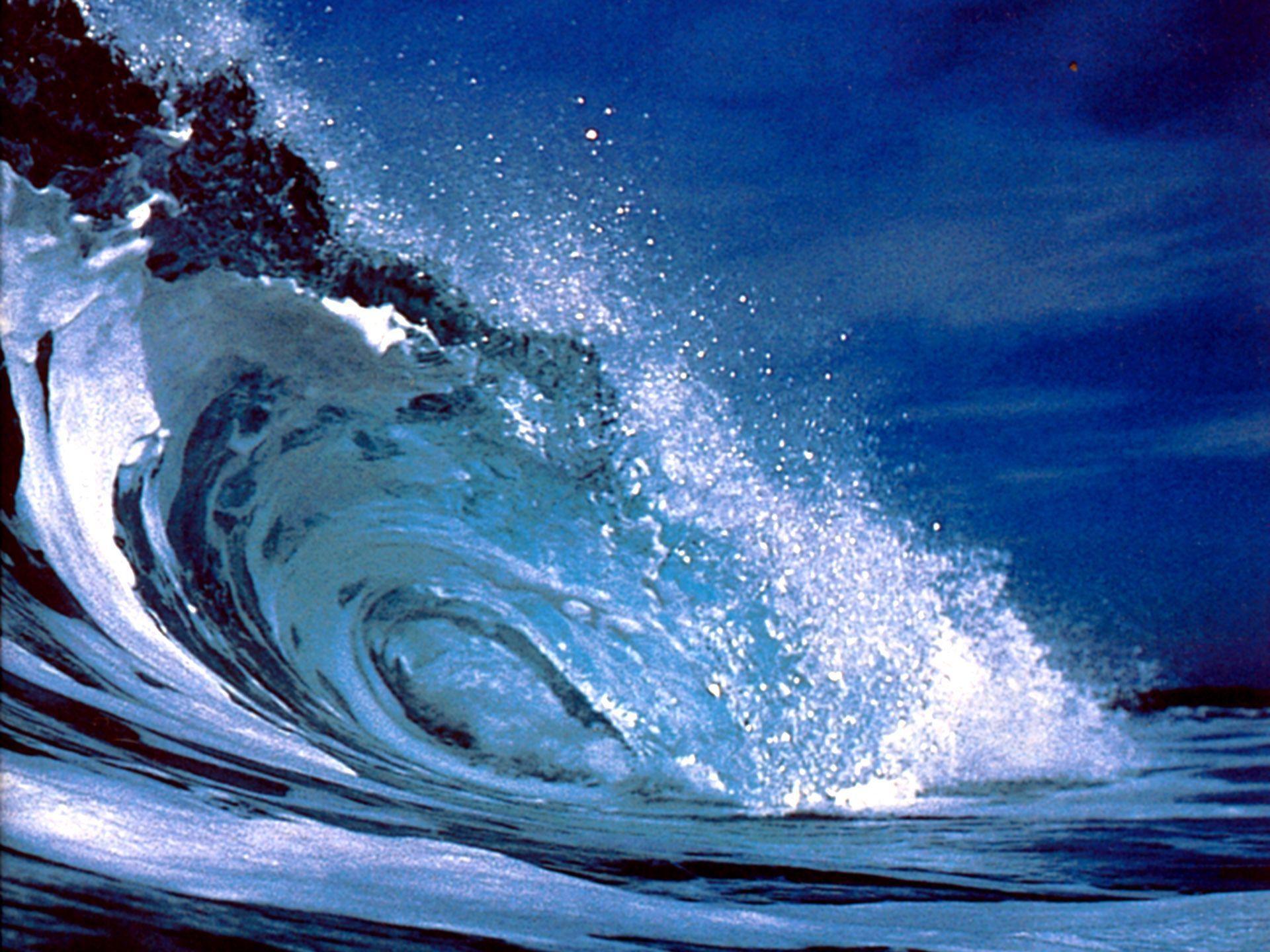 عکس وکتور سونامی به وجود آمده از لغزش و جابه جایی امواج کف اقیانوس