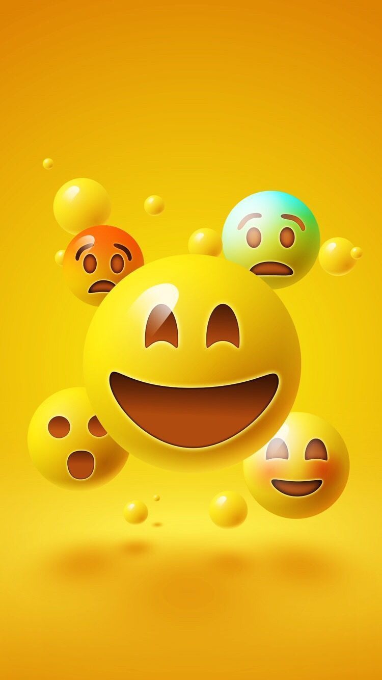  عکس قشنگ از پنج تا ایموجی خندان زرد رنگ و ناز