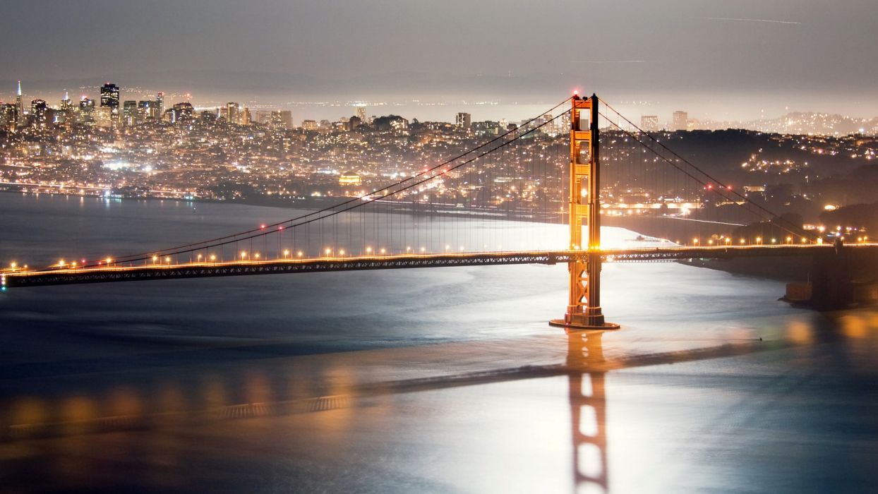 جدیدترین عکس از پل گلدن گیت سانفرانسیسکو ایالات متحده آمریکا 