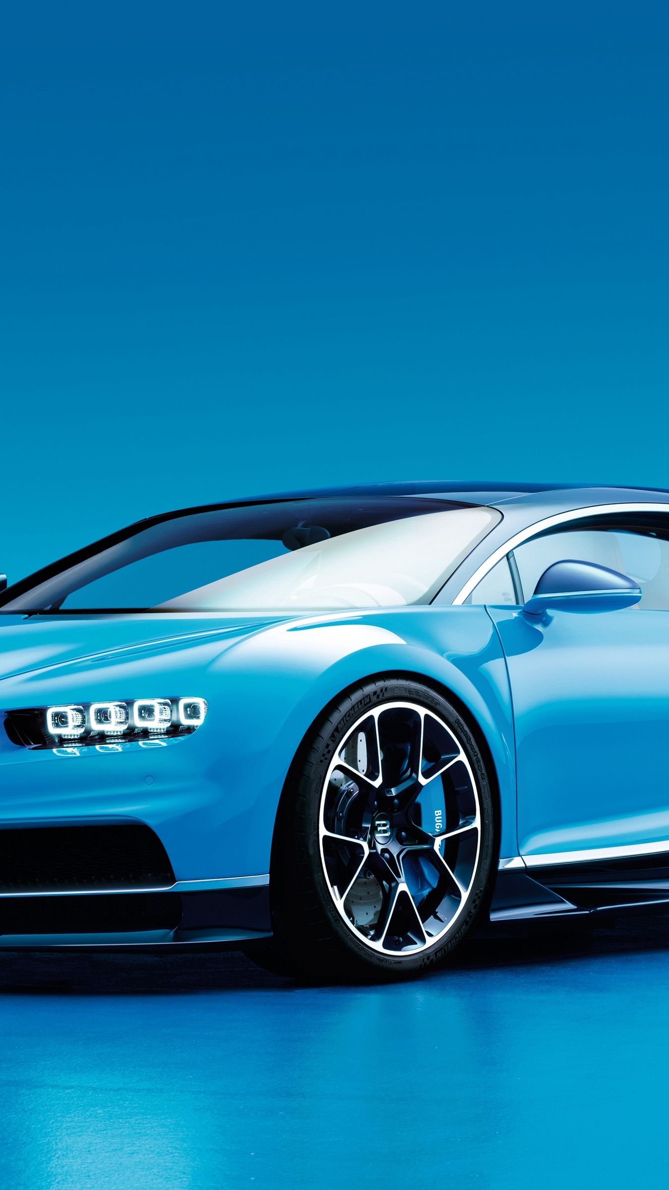 بهترین Background رایگان ماشین بوگاتی برای علاقمندان رنگ آبی