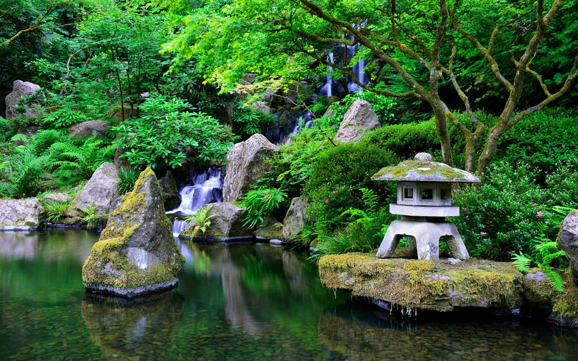 عکس معبد ذن در کشور ژاپن با طبیعت سرسبز فوق العاده دوست داشتنی