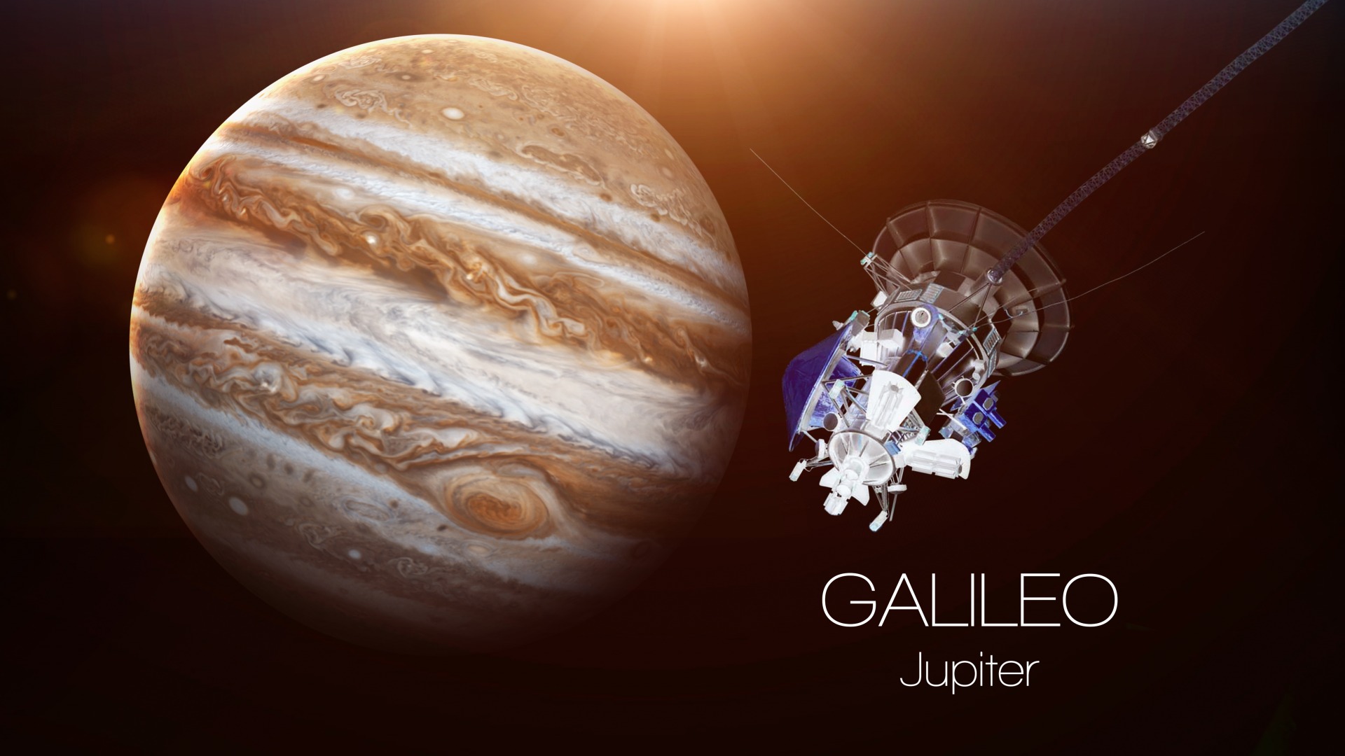 عکس سیاره ژوپیتر مشتری Jupiter planet با کیفیت بالا 