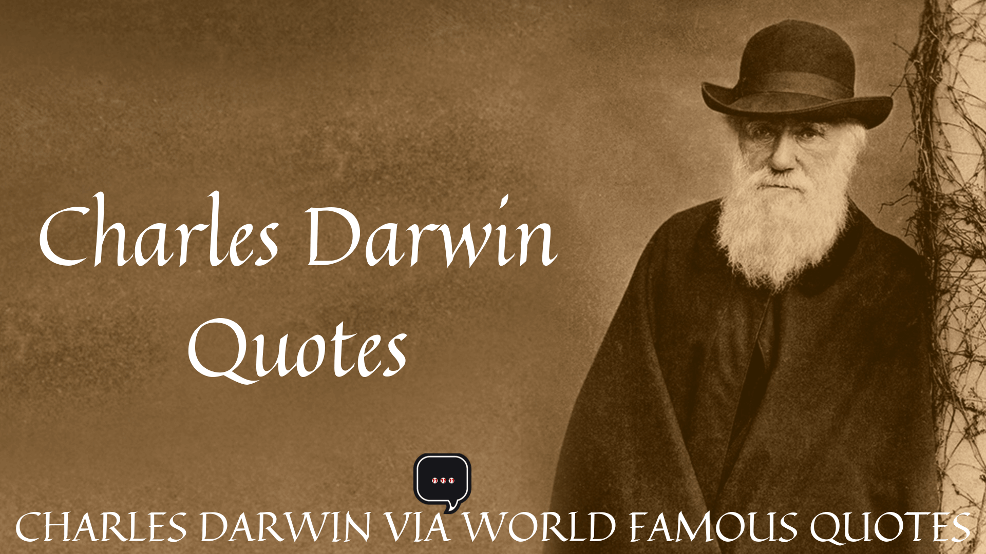 دانلود تصویر پروفایل زیست شناس معروف چارلز رابرت داروین 